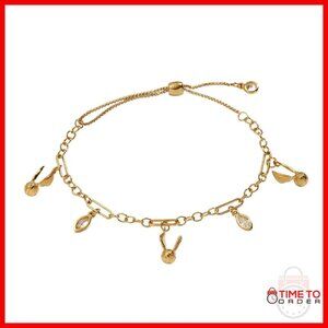 Sterling Silver Charm Bracelet Nickel-Free Eco Friendly